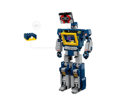 Изображение 6 Конструктор Lego Icons Transformers: Саундвейв (10358)