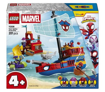 Зображення 6 Конструктор Lego Spidey Пиратский корабль команды Паука (11208)