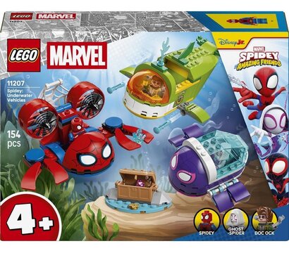 Зображення 6 Конструктор Lego Spidey Паук: Подводные транспортные средства (11207)