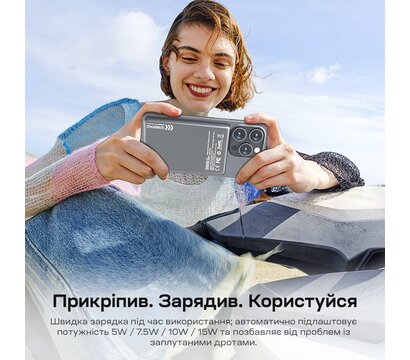 Изображение 10 Универсальная мобильная батарея Choetech B738 5000mAh QC3.0 PD3.0 Black (43-00161), Цвет: черный