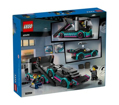 Зображення 2 Конструктор Lego City Автомобиль для гонки и автовоз (60406)
