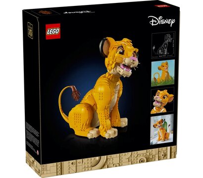 Зображення 2 Конструктор Lego Disney Classic Юный король Лев Симба (43247)