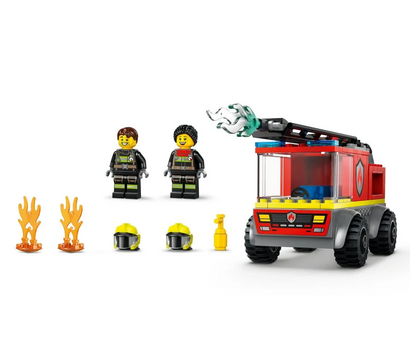 Зображення 4 Конструктор Lego City Пожарная машина с лестницей (60463)