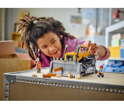 Изображение 4 Конструктор Lego City Желтый бульдозер (60466)