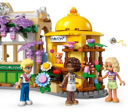 Зображення 4 Конструктор Lego Friends Кофейня с растениями и цветочный магазин (42671)