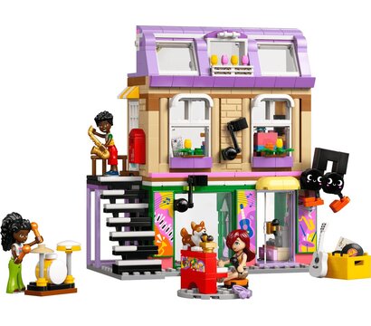 Зображення 4 Конструктор Lego Friends Музыкальный магазин и квартира (42653)