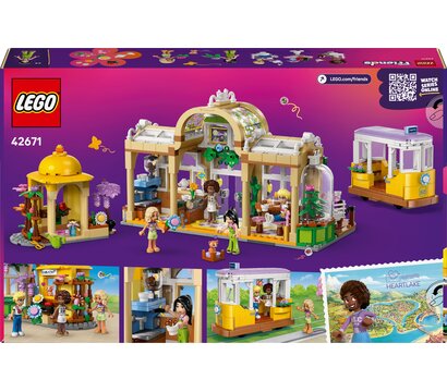 Зображення 5 Конструктор Lego Friends Кофейня с растениями и цветочный магазин (42671)