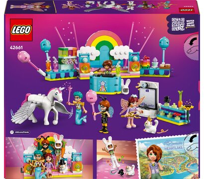Зображення 5 Конструктор Lego Friends Костюмированная вечеринка с единорогом и феей (42661)