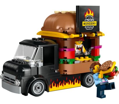 Зображення 6 Конструктор Lego City Грузовик с гамбургерами (60404)