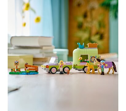 Изображение 6 Конструктор Lego Friends Прицеп для коня и жеребенка (42695)