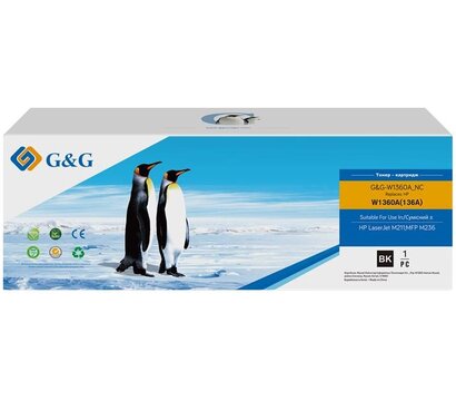 Изображение 2 Картридж для принтеров G&G HP 136A (G&G-W1360A)