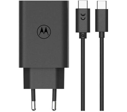 Зображення 2 Зарядний пристрій Motorola 68W Black (MC-682N) + кабель Type-C