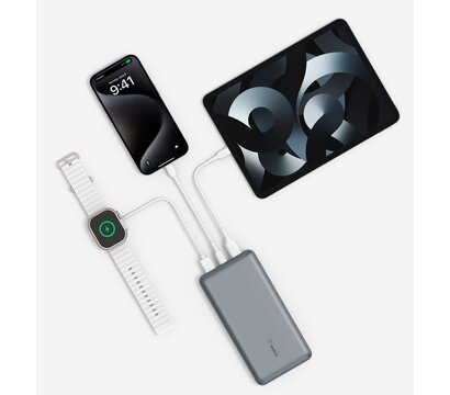 Изображение 2 Батарея универсальная Belkin 10000мАч 15Вт (BPB011BTGY)