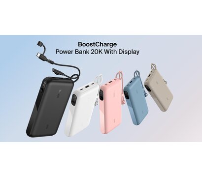 Зображення 2 Універсальна мобільна батарея Belkin 20000мАч 20Вт (BPB028HQBK)