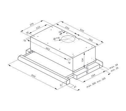 Изображение 2 Вытяжка Hansa OTS6251WH