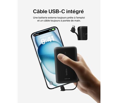 Зображення 4 Батарея мобільна Belkin 10000мАч USB-C (BPB021HQBK)