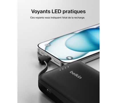 Зображення 5 Батарея мобільна Belkin 10000мАч USB-C (BPB021HQBK)