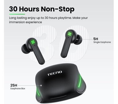 Изображение 6 Наушники Tecno G01 (4895180780899) для мобильных устройств
