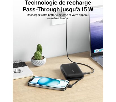 Зображення 6 Батарея мобільна Belkin 10000мАч USB-C (BPB021HQBK)