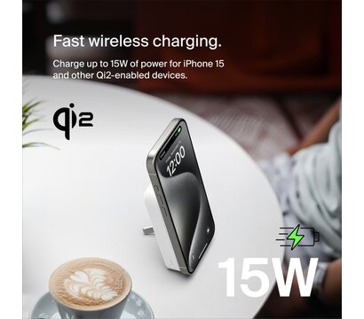 Зображення 6 Батарея мобільна Belkin 8000мАч Qi2 (BPD007BTWH)