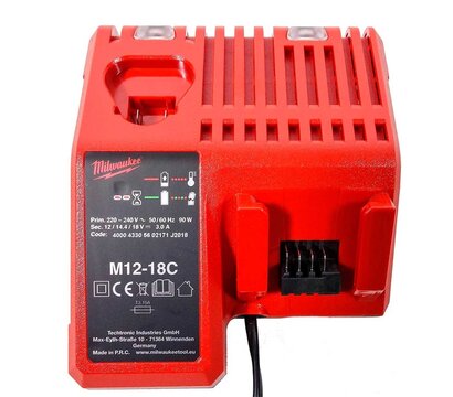 Зображення 2 Зарядний пристрій Milwaukee M12-18C (4932352959)