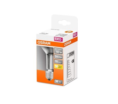 Зображення 2 LED лампочка Osram LED Spot Reflector R80 4,3W E27 2700K 220-240V (4058075433304) на