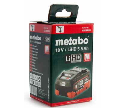 Изображение 4 Аккумулятор Metabo LIHD (625368000)