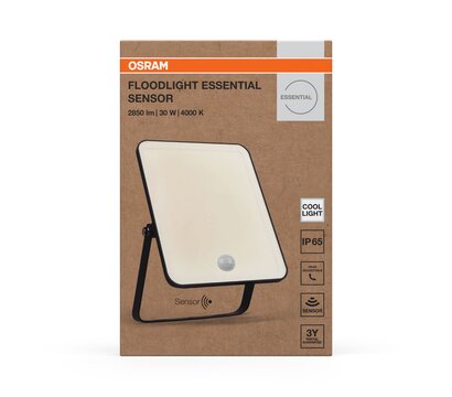 Изображение 5 Светодиодный прожектор Osram Eco 30Вт 2850Лм 4000K Black (4099854430138)
