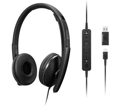 Изображение 6 Наушники Lenovo Wired ANC Headset Gen 2 (4XD1M45627)