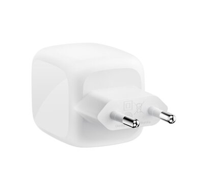 Зображення 2 Зарядний пристрій Belkin 67W GaN 2хUSB-С (WCH020KQ2MWH-B6)