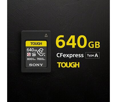 Зображення 2 Карта пам`яті Sony CFexpress Type A CEA-G Series 640GB (CEAG640T.SYM)