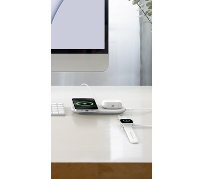 Зображення 4 Зарядний пристрій Belkin 2в1 Pad Qi2 (WIZ021VFWH)