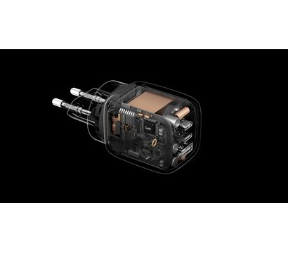 Зображення 5 Зарядний пристрій Belkin 70W GaN 2хUSB-С/USB-A (WCH018HQWH)