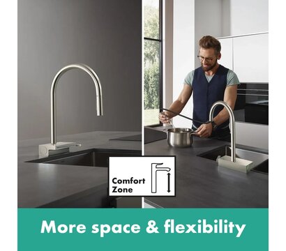 Зображення 5 Змішувач Hansgrohe Aquno Select M81 (73837000)