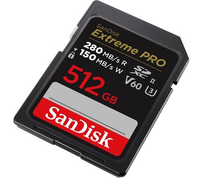 Зображення 5 Карта пам`яті SanDisk SDXC Extreme Pro UHS-II Class 10 U3 V90 512GB (SDSDXEP-512G-GN4IN)