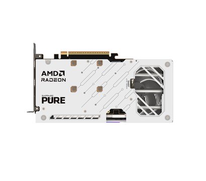 Зображення 2 Відеокарта Sapphire Radeon RX 9060 XT Pure Gaming OC White (16384MB, GDDR6, 192bit) — 11330-03-20G