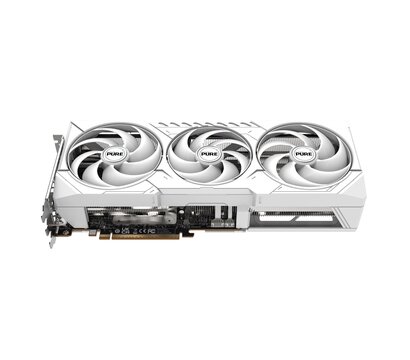Зображення 2 Відеокарта Sapphire Radeon RX 9070 XT Pure Gaming OC White (16384MB, GDDR6, 256bit) — 11332-02-20G
