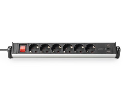 Изображение 2 Сетевой фильтр Digitus Office 6xSchuko 1.5m (DA-70624) 6 розеток