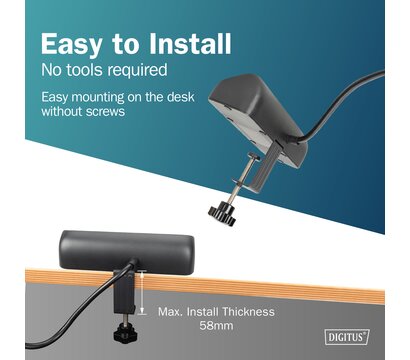 Зображення 3 Мережевий фільтр Digitus 3 р, 1.5м Black (DA-70625)
