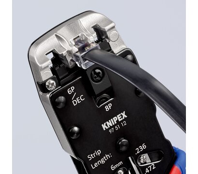 Изображение 3 Клещи обжимные Knipex Western 200мм (97-51-12)