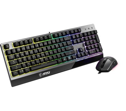 Зображення 3 Комплект мишка + клавіатура MSI Vigor GK30 Combo Black (S11-04UA212-CLA)
