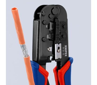 Изображение 5 Инструмент обжимной Knipex Western 190мм (97-51-10-SB)
