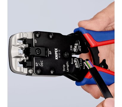 Изображение 5 Клещи обжимные Knipex Western 200мм (97-51-12)