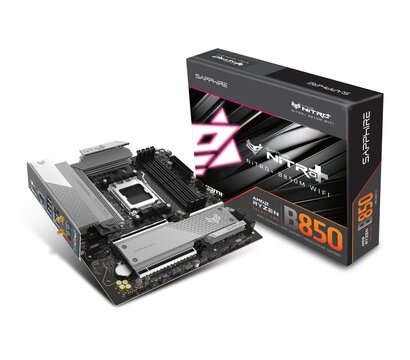Изображение 6 Материнская плата Sapphire NITRO+ B850M WIFI (sAM5, AMD B850)