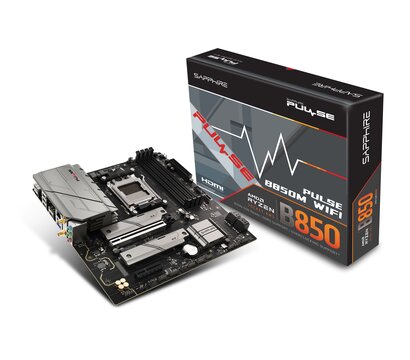 Зображення 6 Материнська плата Sapphire PULSE B850M WIFI (sAM5, AMD B850)