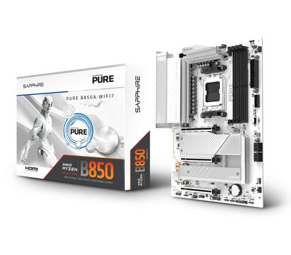 Зображення 6 Материнська плата Sapphire PURE B850A WIFI 7 (sAM5, AMD B850)