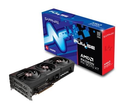 Зображення 6 Відеокарта Sapphire Radeon RX 9070 XT Pulse Gaming OC (16384MB, GDDR6, 256bit) — 11332-01-20G