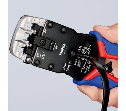 Изображение 6 Клещи обжимные Knipex Western 200мм (97-51-12)
