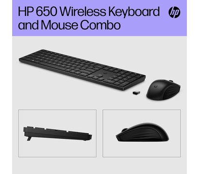 Изображение 6 Комплект мышь + клавиатура HP 650 Wireless Keyboard and Mouse Combo (4R013AA)