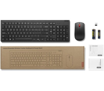 Зображення 6 Комплект мишка + клавіатура Lenovo N50 Black (888014322)